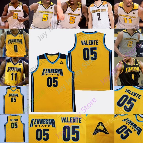 

kennesaw state owls basketball jersey ncaa college tyler hooker terrell burden bryson lockley ugo obineke jamie lewis harris danny lewis, Black;red