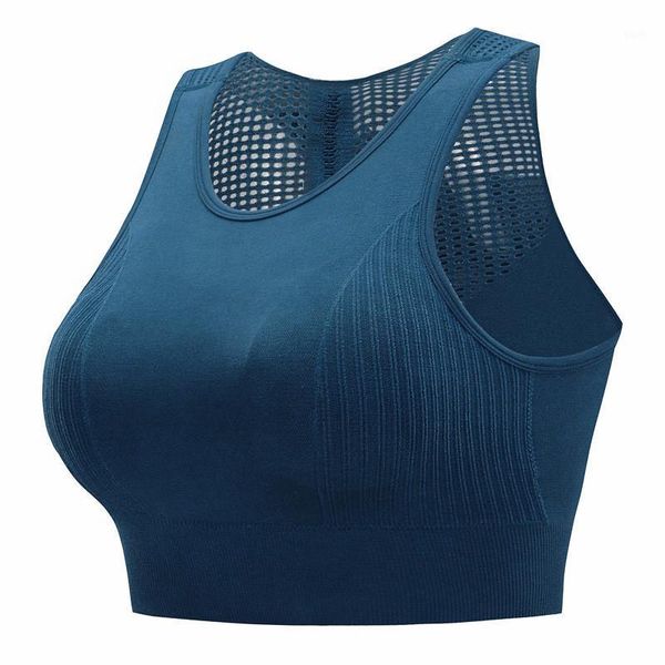 

high stretch sports bra for women quick dry gym fitness sports seamless yoga running workout bra mesh crop vest1, White;black