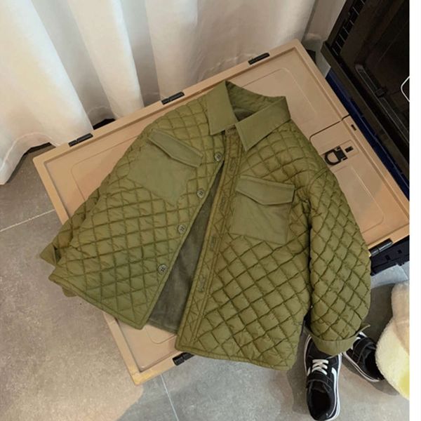 

2020 children's chenma's cotton new winter thickened boy's plush shirt foreign sle, Black