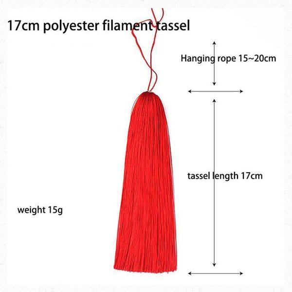 

2pcs pack 17cm silk tassel fringe brush curtains diy crafts gift tassel finding pendants jewelry making sew curtain accessories h wmtchq