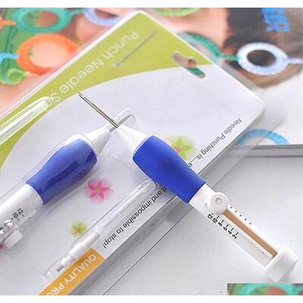 

3 size embroidery punching stitching needle sewing threader diy hand tools set micro needle pen embroi qyledt sweet07