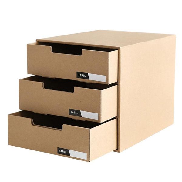 

макияж горизонтальный рабочий стол с organizer канцелярские бумаги контейнер ящика тип крафт документа держатель lable storage box yxlyvs dh