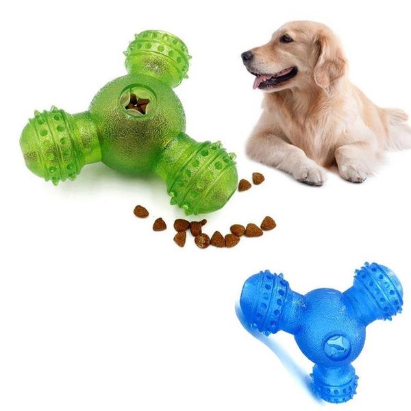 

dog toys & chews rubber leakage ball feeder for pet training exercise bowl cleaning teeth pets play toy