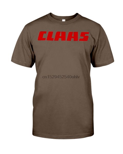

men's fashionable short-sleeved t-shirt with round collari everything claas shirt - tractor agriculture shirt sport hooded sweatshirt h