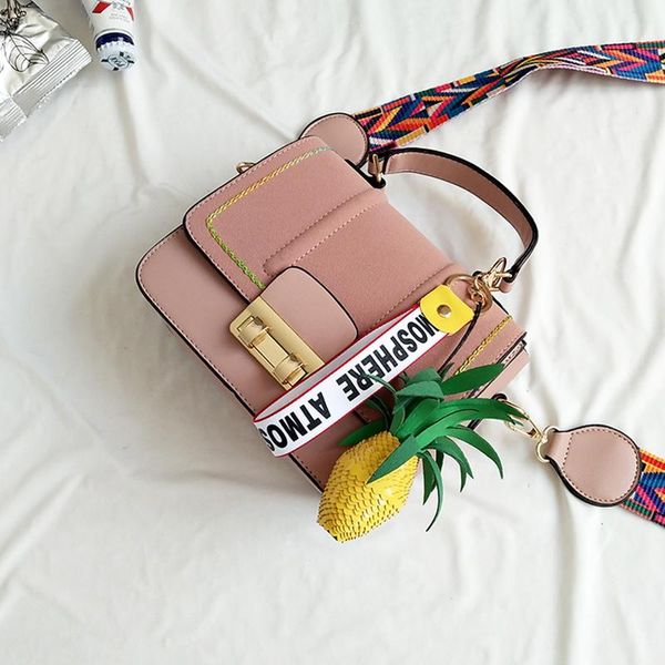 

uttus women's handbag 2020 summer small bags pineapple hangings scrub handbag messenger bag