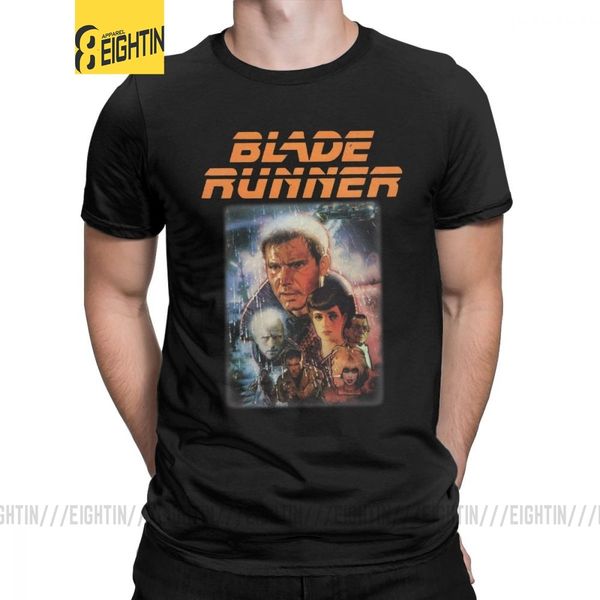 

blade runner deckard movie blaster ridley fiction sci fi fashion tees short sleeve round neck new sport hooded sweatshirt hoodie men t shirt