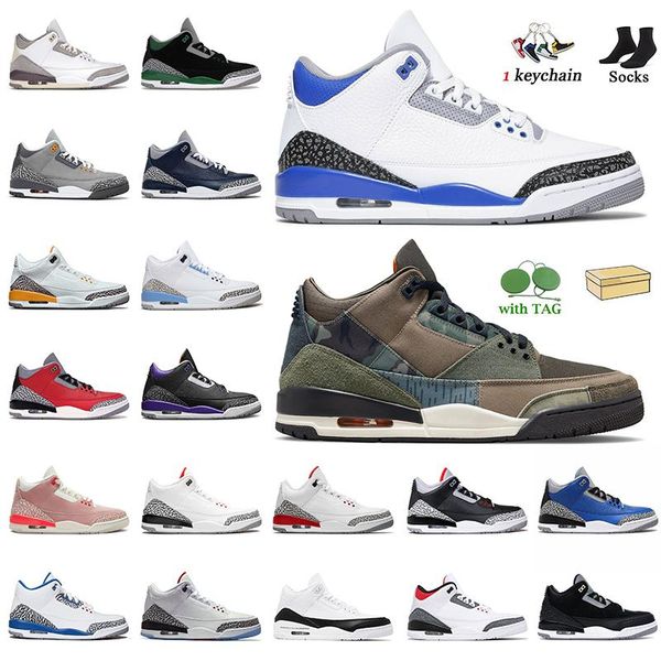 

authentic mens basketball shoes patchwork camo racer blue pine green a ma maniere unc jth nrg white black cement fragment off women men jump