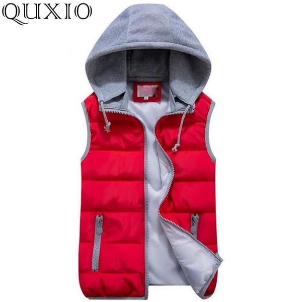 

women's cotton hooded vest coat 2020 new fashion female slim windproof warm waistcoat sleeveless wool winter jacket for ladies, Black;white