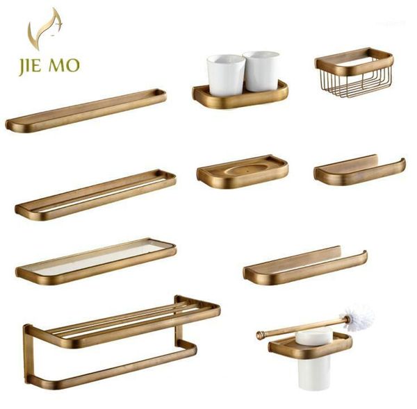 

antique brushed thicker bathroom accessories bath hardware set towel shelf towel bar paper holder cloth hook jm4111