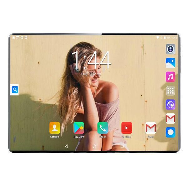 

tablet pc 2021 super 2.5d tempered glass 10 inch 4g lte android 8.0 core 6gb ram 128gb rom wifi ips tablets 10.1