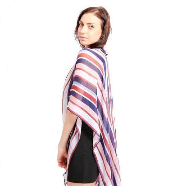 

новые полосатые длинные дамы 2020 мода шарф, Blue;gray