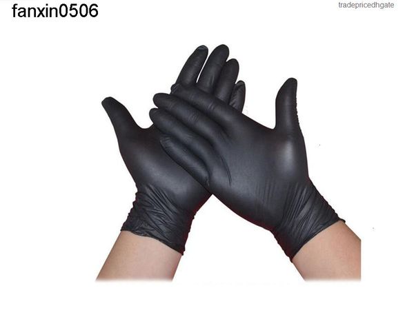 

household disposable set real washing original mechanic cleaning black nitrile 100pcs laboratory nail art stat