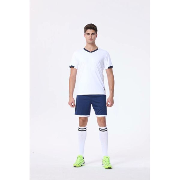 

football training suit breathable short sleeve match kit custom jersey logo multiple color selection ing, Black