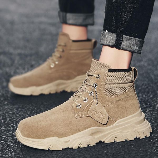 

мартин сапоги новый стиль осень обувь casual универсальный mid-top boots combat hight-top англии работник загрузки леди обувь -40, Black