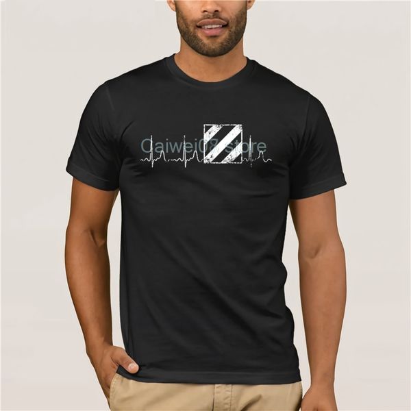 

sport men's 2019 fashion style t-shirt 3rd infantry division pulse distressed gun soldier tshirt for mans