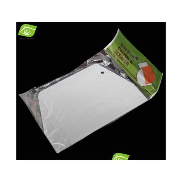 

2pcs/lot plastic cake scraper baking spatula pastry tools cream smooth butter knife, myqrp