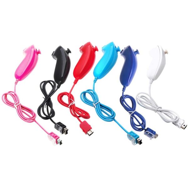 

pink mini nunchuck nunchuk video game remote controller for