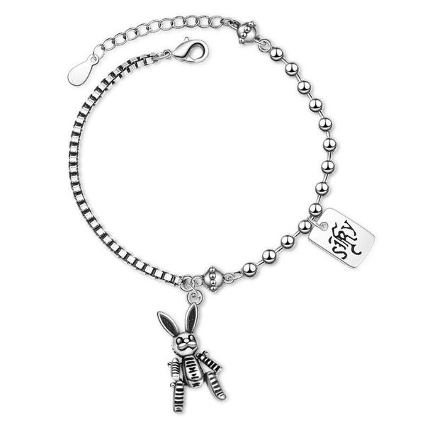 

vintage charm bracelet beads link chain bracelet fashion jewelry, Golden;silver
