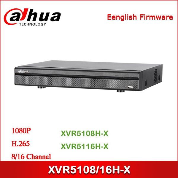 

dahua xvr5108h-x xvr5116h-/16 channel penta-brid 1080p mini 1u digital video recorder supports hdcvi/ahd/tvi/cvbs/ip, Black;white