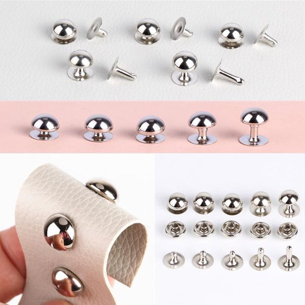 

односторонний cap рива из металла круглого гриб формы кожи крафта ремонта коты punk spike декор 10x6 10x7 10x8 10x10 50pc wmtlmx xhlight