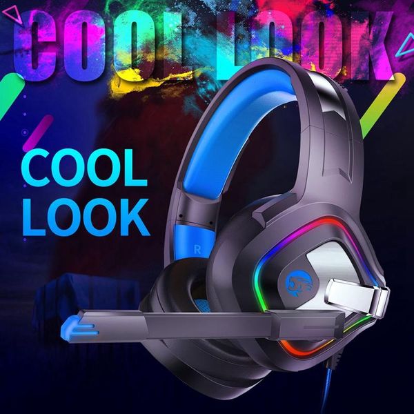 

4d stereo high-end led gaming headset for switch, for ps4 one pc