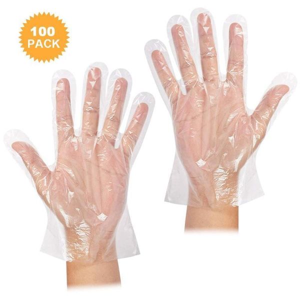 

newwaterproof garden disposable seal food gloves plastic for kitchen restaurant outdoor picnic