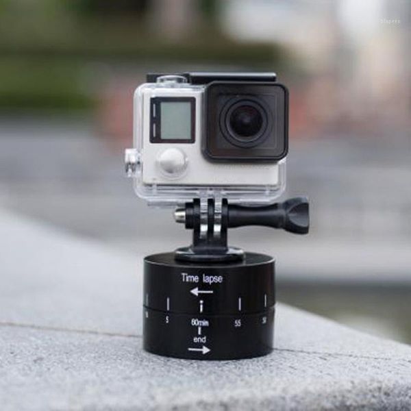 

tripods 360 degree rotating tripod head automatic timer pography delay tilt timelapse for mobile phone1