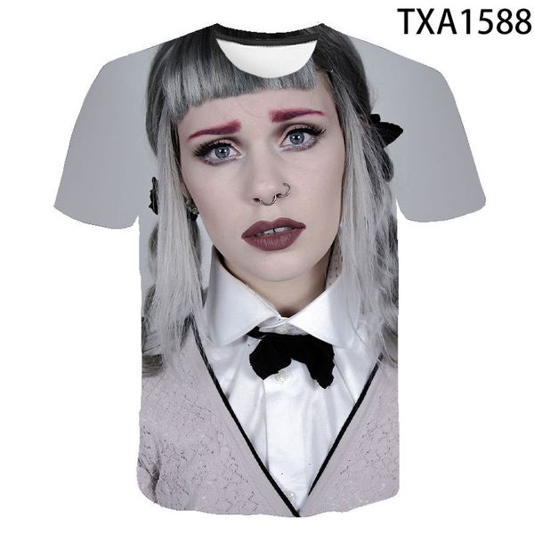 

new melanie martinez boy girl cool 3d print shirts kawaii funny oversized men clothing