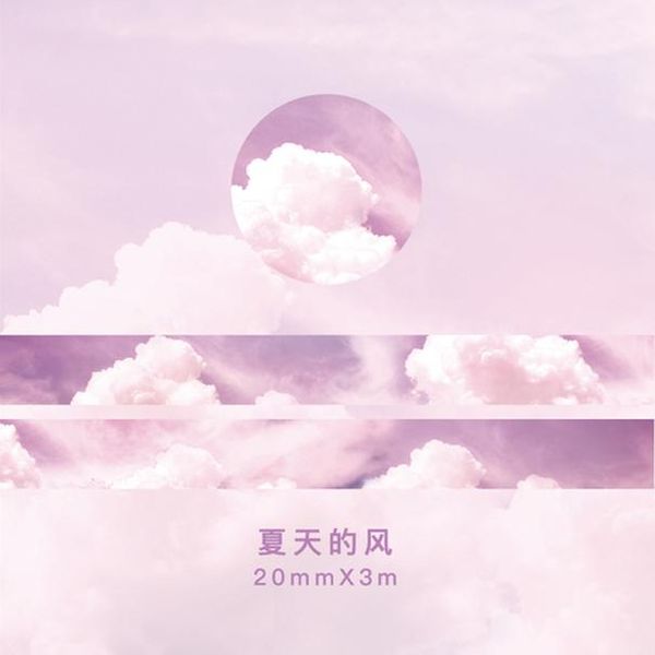 

дикая фантазия история серии украшение ленты бумаги васи маскировка ленты милый цветок облако скрапбукинг стационарный школьные принадлежнос