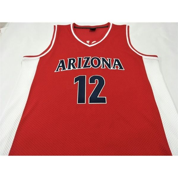 

custom 604 youth women arizona wildcats #12 rowe college basketball jersey size s-4xl or custom any name or number jersey, Black