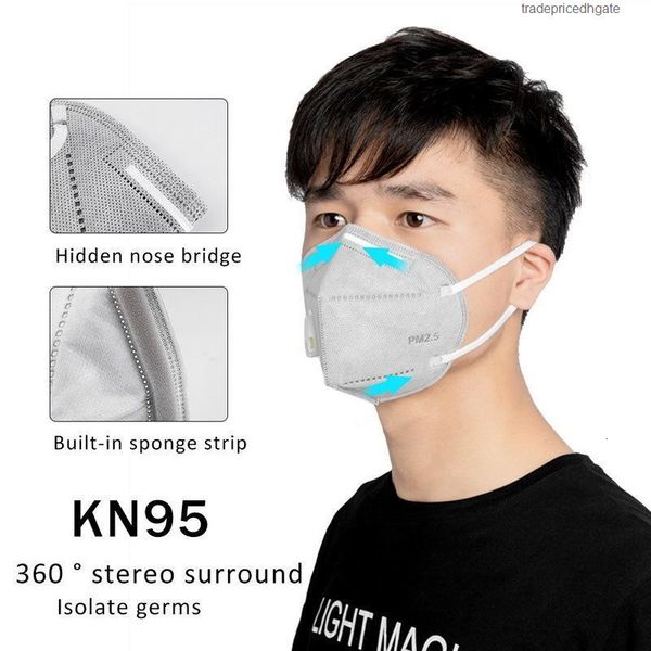 

bacteria folding valved pm2.5 anti kkf94 10pcs dust proof face mouth mask anti-pollution goggle glasses