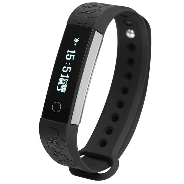 

camera remote control smart bracelet life waterproof exercise fitness heart rate monitor pedometer multi function ole0d display