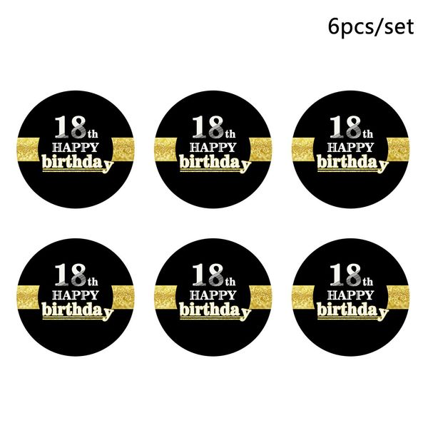 

amawill 32inch rose gold 18th happy birthday foil balloons 12 latex balloon for 18 years old birthday party supplies 7d sqcwtq