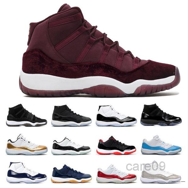 

men basketballs shoes jumpman 11 11s sneakers 25th anniversary heiress night maroon bred cool grey concord 45 low legend blue mens bbg5