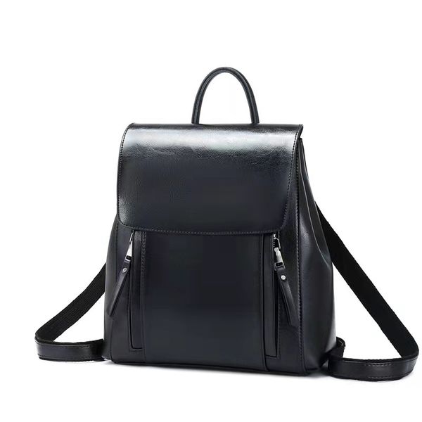 

hbp new style real leather women backpacks girl school bags casual travel shoulder bags rucksack women backpack