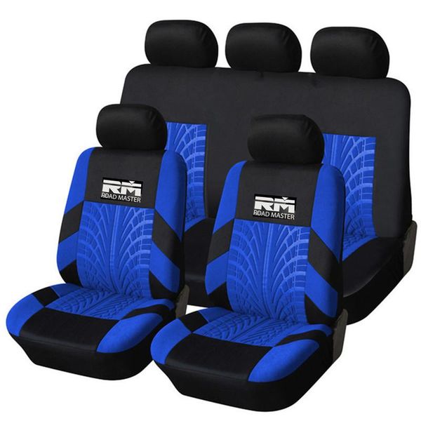 

9pcs car seat cover is suitable for cars with tire track details and car-shaped car seat protectors