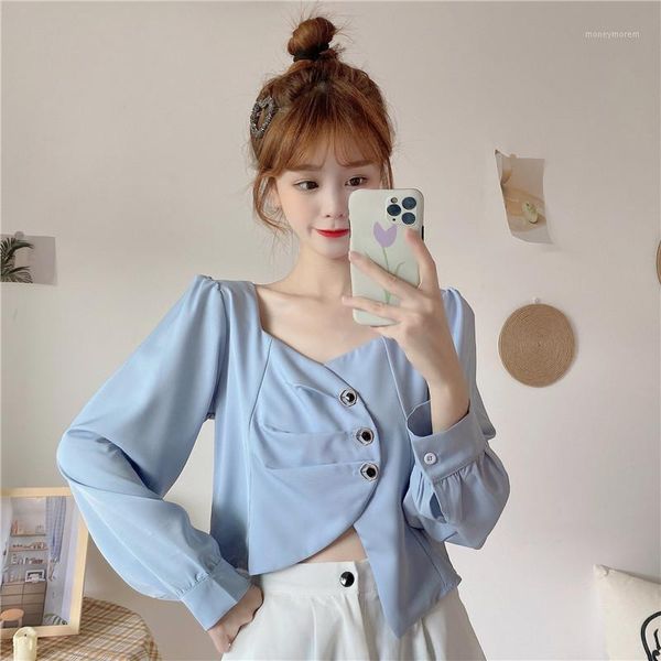 

feminina blusa women's mujer brand 1 chemisiers et blouses blusas shirts fall crop chiffon clothing fashion de moda spring ewkil