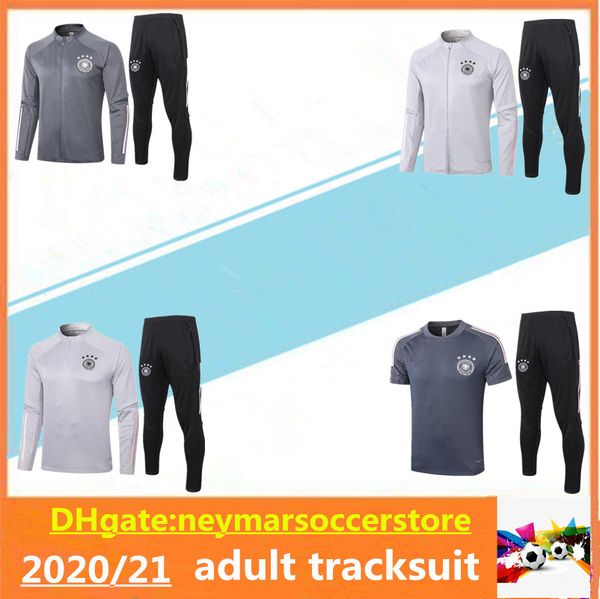 

2020 2021 футбол тренировка костюм куртки 20 21 camiseta де fútbol футбол длинная молния майо-де-футовый chandal костюм, Black