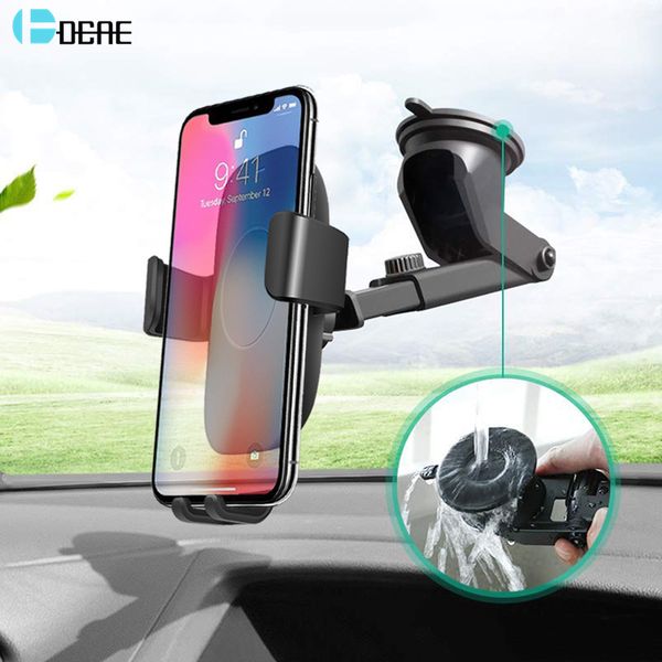 

dcae 10w fast wireless charger iphone 11 xs xr x 8 qi charging stand mount gravity car phone holder for samsung s10 s9