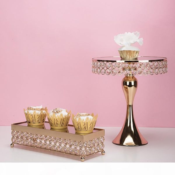 

luxury gold wedding cake decorating cake stand rack cupcake dessert table tray fruit tray dessert table makeup display pan