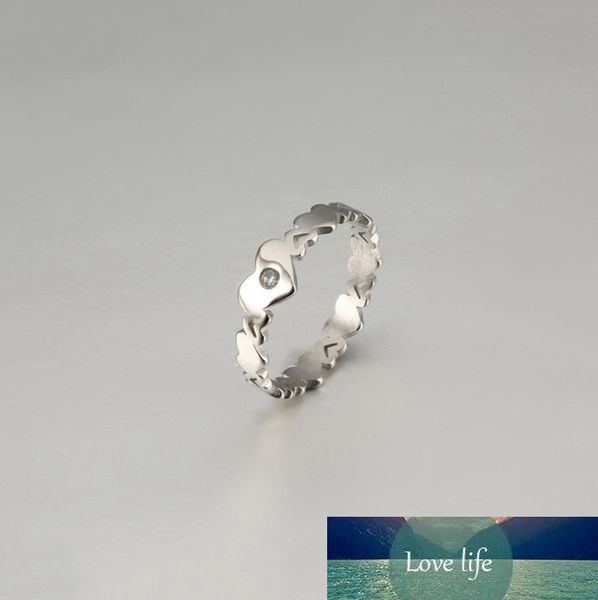 

love heart ring design women ring fashion finger ring jewelry gift nice wmr104, Silver