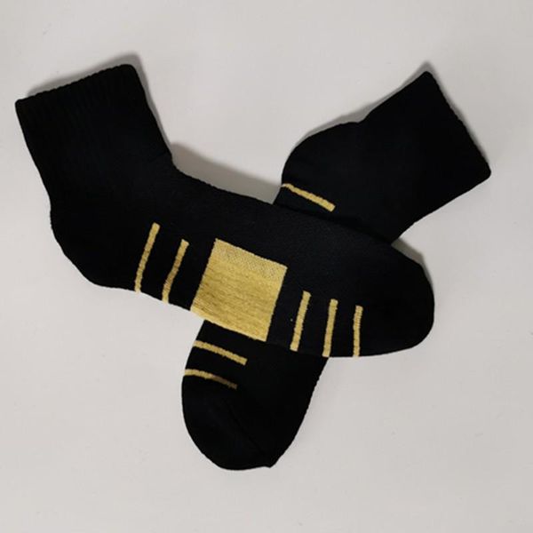 

sports socks cycling men sweat-absorbing anti-slip basketball outdoor running fitness yoga compression for female, Black
