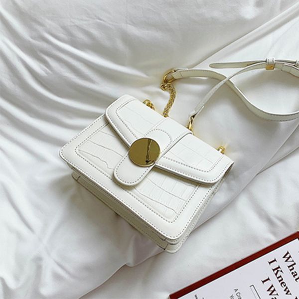 

simplicity retro small bag 2020 popular new trendy fashion all-match chain messenger small square bag fashion solid colorbags c1223