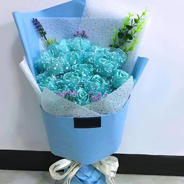 

korean florist paper flower wrapping mesh bouquet florist supplies craft paper wedding deco packaging material 50cm*360cm1