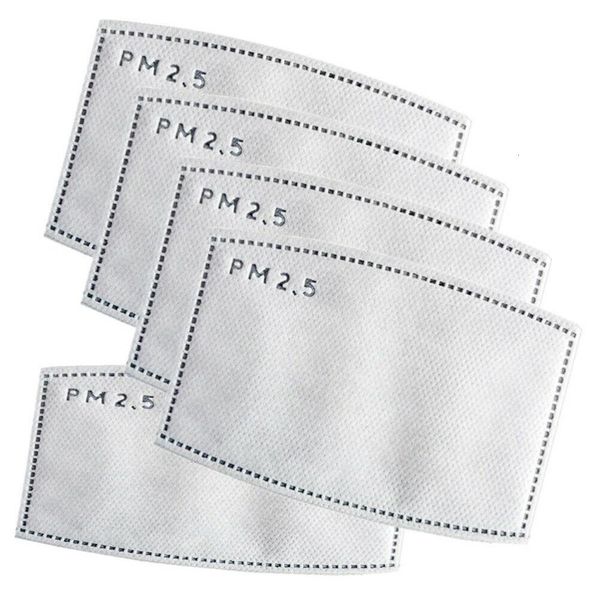 

insert child 5 disposable layer pads protective filter mat mouth masks replaceable filters pm2.5 mask pad mma3365-b