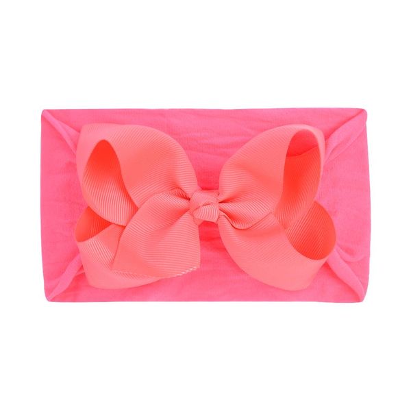 

1 piece baby headband baby bow nylon for girls baby hairbands newborn with bow bandeau bebe fille headband turban accessory q sqcwcy