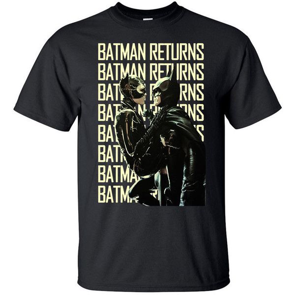 

batman returns v4, movie poster (1992) t-shirt 2019 new summer style fashion short sleeve korean t-shirts sport hooded sweatshirt hoodie