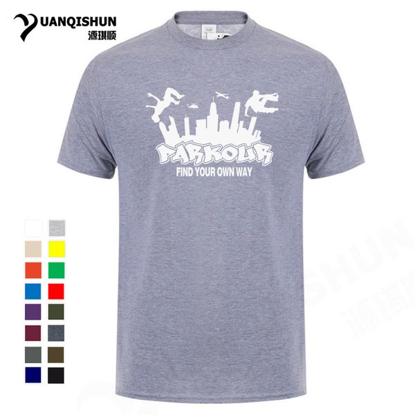 

спорт город силуэт паркур тенниска мальчиков free running jumping urban style tshirt найти свой путь письмо версия для печати мужские футбол