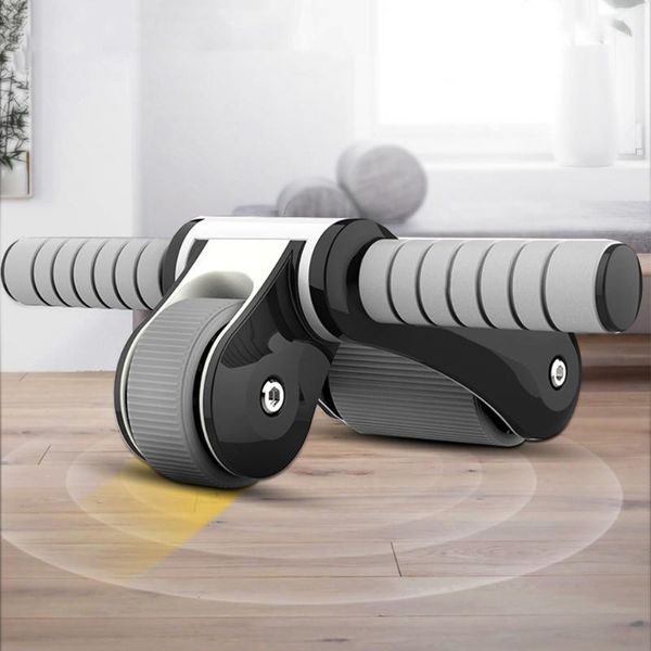 

training equipment foldable abdominal wheel ab trainer home versatile roller workout mute fitness equipment1