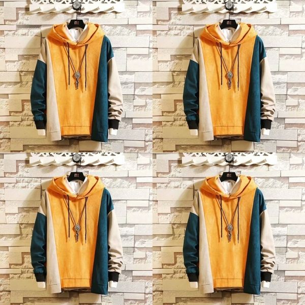 

sppu5 18-24 пуловеры pullovercoat с капюшоном пуловер мужской pulloverkorean женской со свободной осенью пара свитера и зимы и сращивание мо, Black